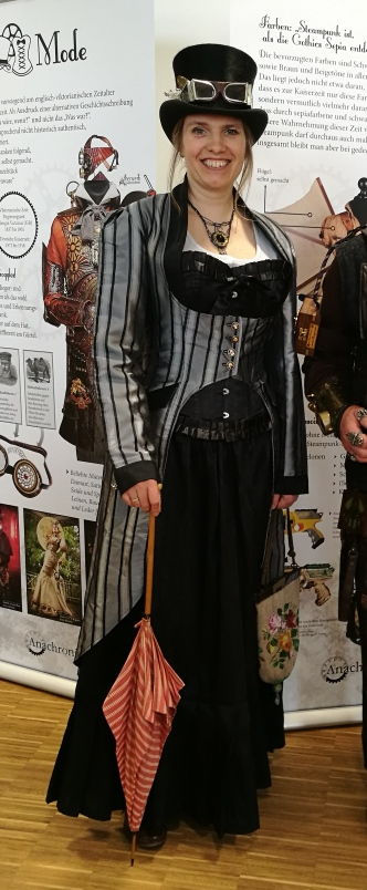 Claudia Flügel-Eber Steampunk Kostüm