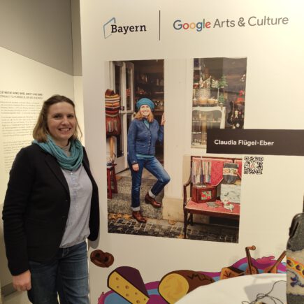 Perlbeutel stricken in der Google App https://artsandculture.google.com/
